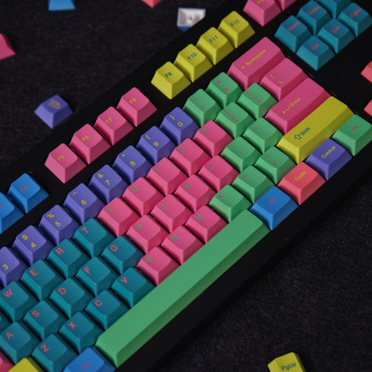 Trench Coat - 129 PBT DYE-Sub Cherry Profile Mechanical Keyboard Keycaps